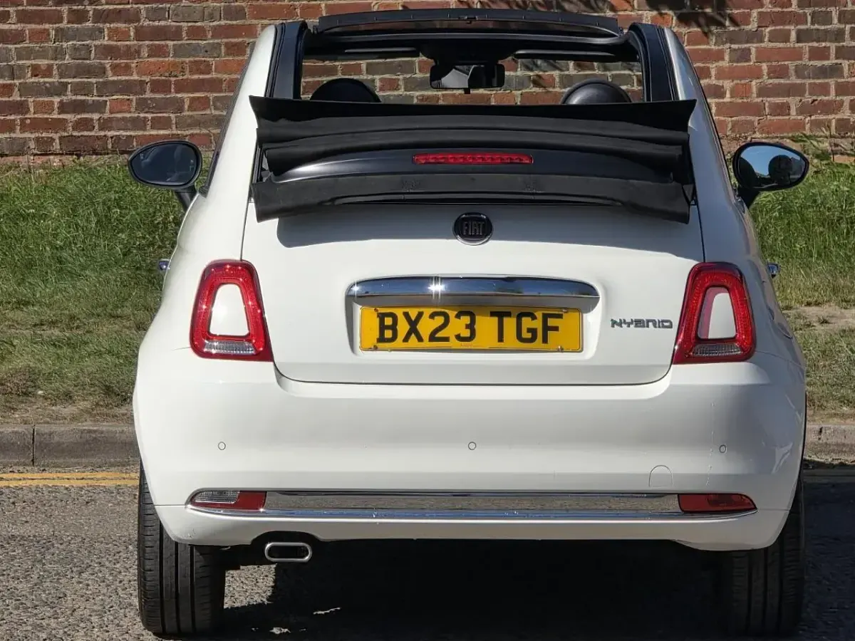 Used Fiat 500C S 70 HP (51 kW) 2023 White Cabriolet