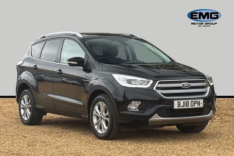 Black Used 2018 Ford Kuga Titanium SUV | £8,295 (Good price) - Image 1/3
