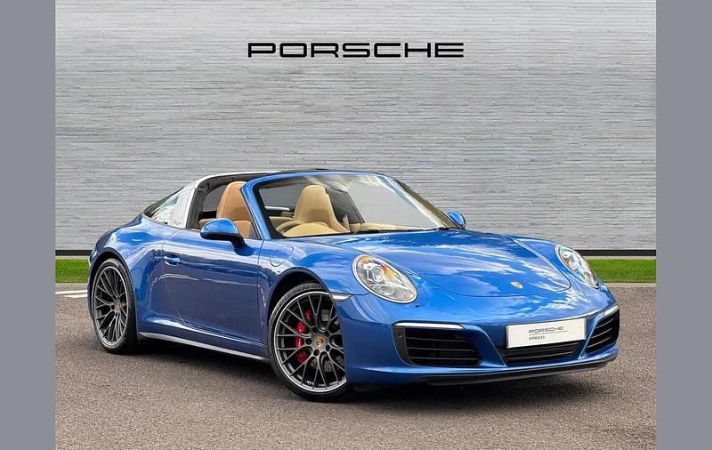 Used Porsche 911 420 HP (308 kW) 2016 Blue Cabriolet