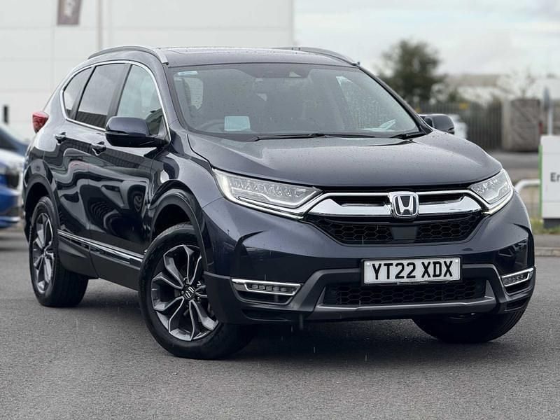 Cosmic blue Used 2022 Honda CR-V Hybrid SUV | £24,690 (Fair price) - Image 1/4