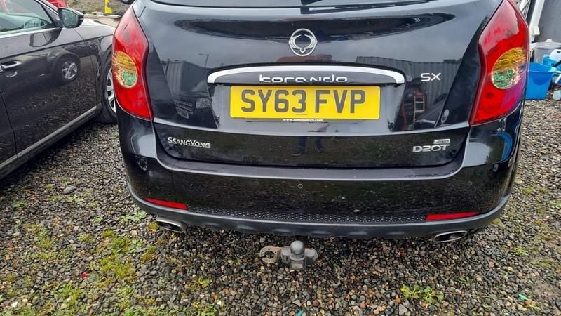 Used Ssangyong (KGM) Korando 2013 Black Estate
