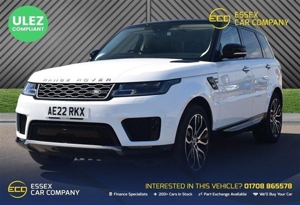 White Used 2022 Land Rover Range Rover Sport HSE SUV | £53,994 - Image 1/1