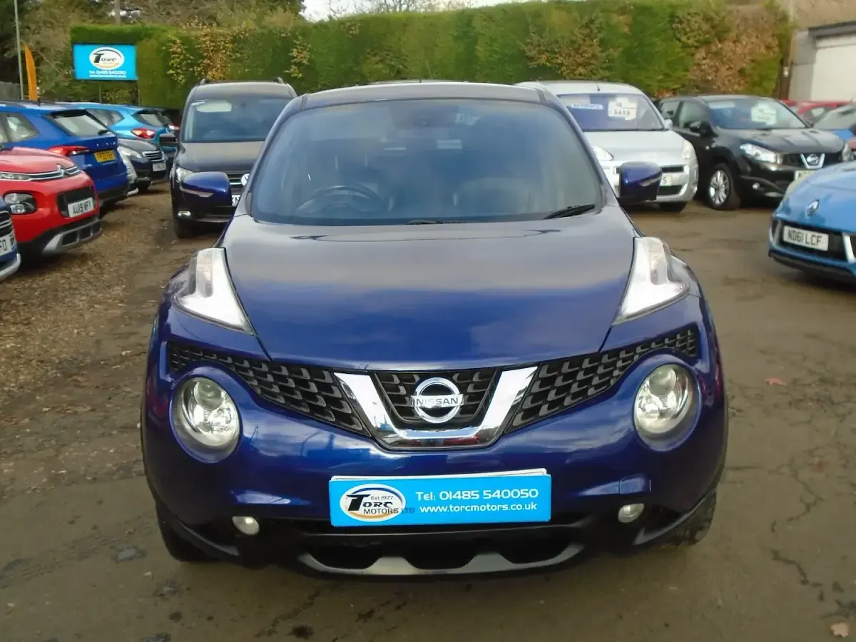 Used Nissan Juke Tekna 110 HP (80 kW) 2017 Blue SUV