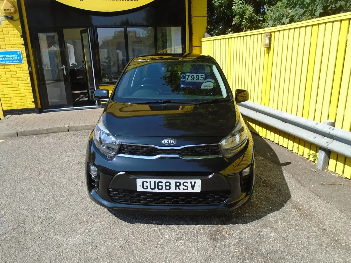 Used Kia Picanto 66 HP (48 kW) 2018 Black Hatchback