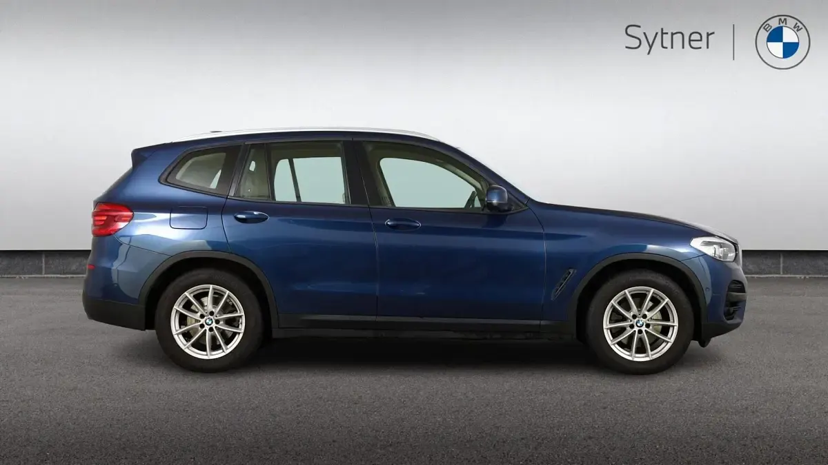 Used BMW X3 Comfort Edition 184 HP (135 kW) 2018 Phytonic blue metallic paint SUV