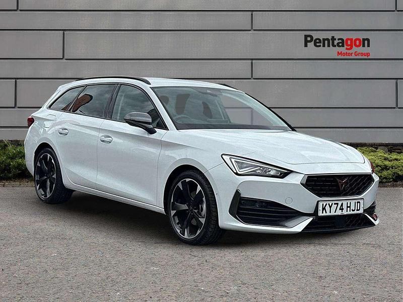 White Used 2024 Cupra Leon Estate | £24,875 (Fair price) - Image 1/4
