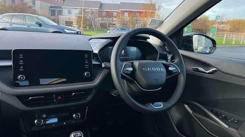 New Skoda Fabia SE 2025 Black Hatchback