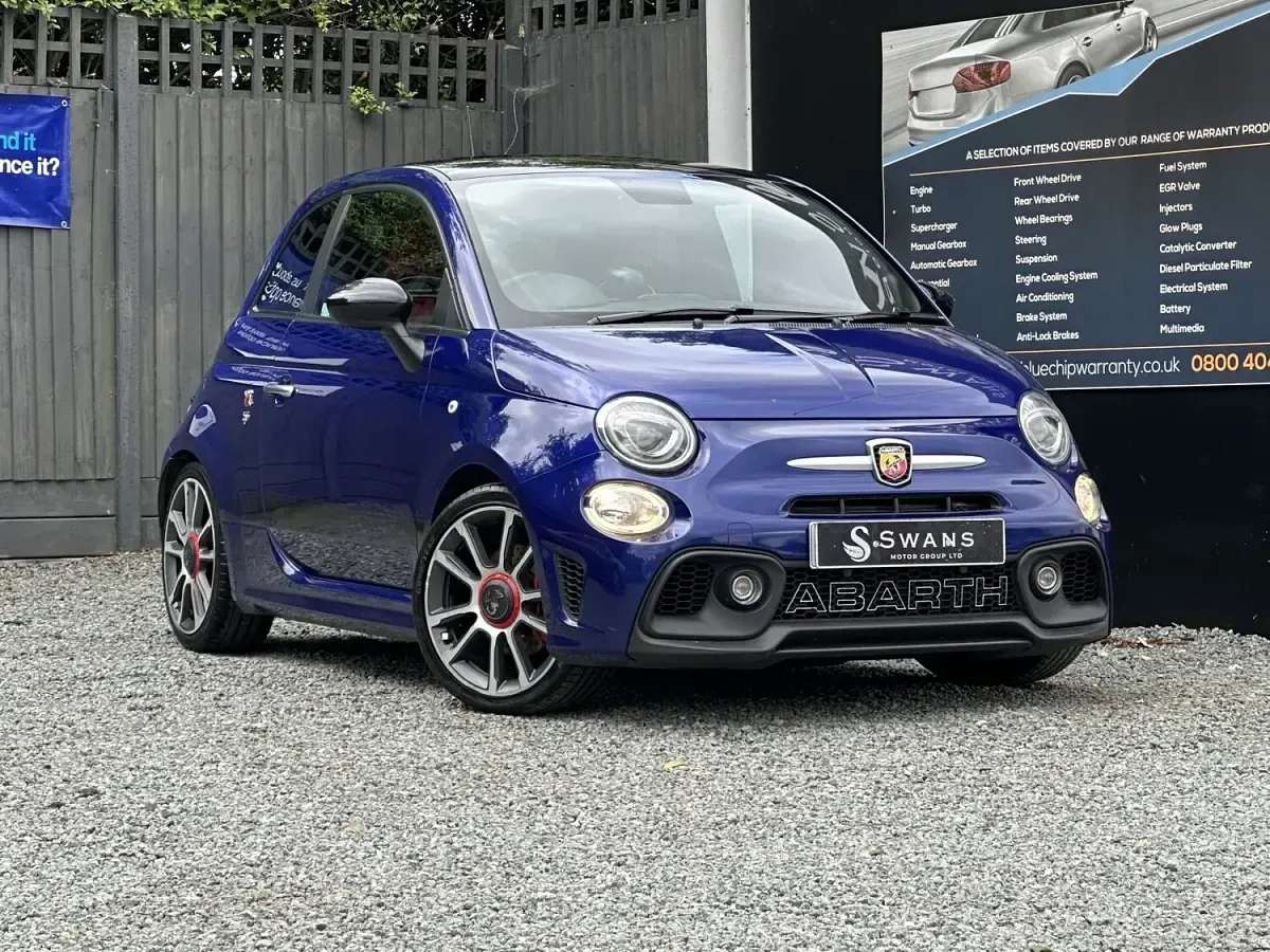 Used Abarth 595 Turismo 165 HP (121 kW) 2019 Blue Hatchback