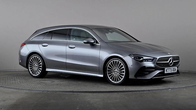 Grey Used 2023 Mercedes CLA180 AMG Line Premium Sedan | £30,298 (Fair price) - Image 1/4