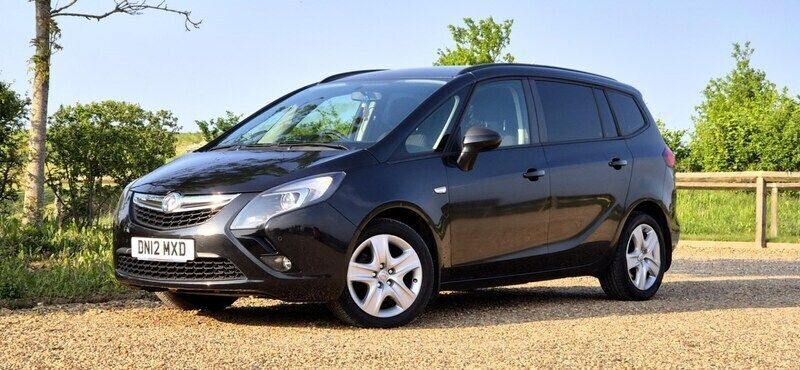 Black Used 2012 Vauxhall Zafira MPV | £2,900 (Super price) - Image 1/4