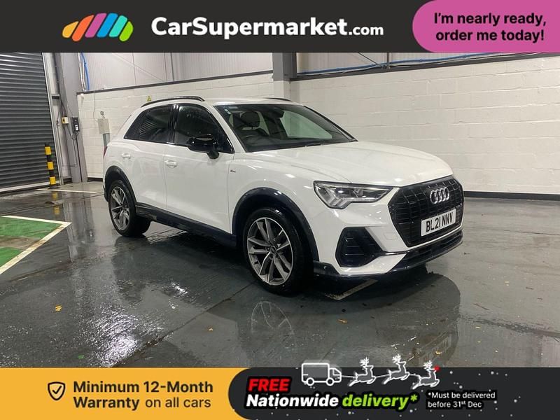 White Used 2021 Audi 200 Black Edition Estate | £25,697 - Image 1/3