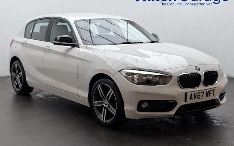 White Used 2017 BMW 118 Sport Line Hatchback | £10,750 (Good price) - Image 1/4