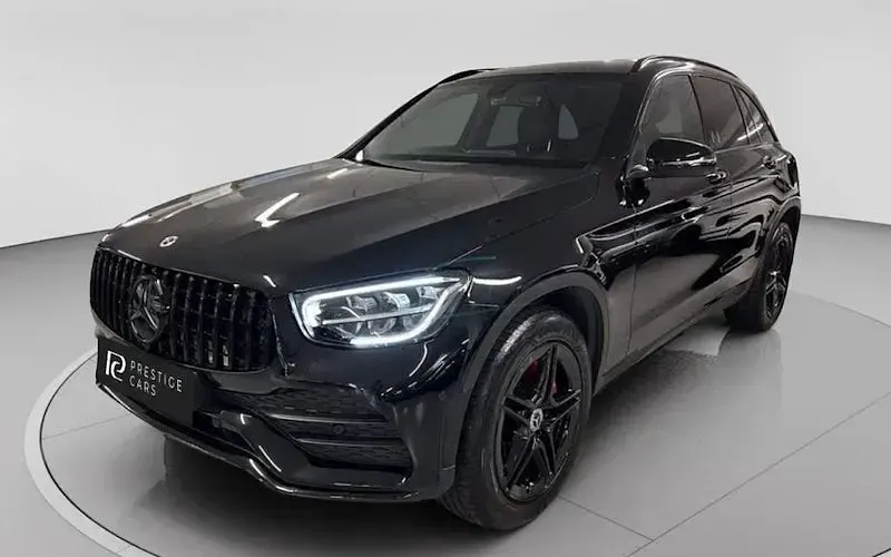 Used Mercedes GLC300 AMG line 320 HP (235 kW) 2022 Black SUV