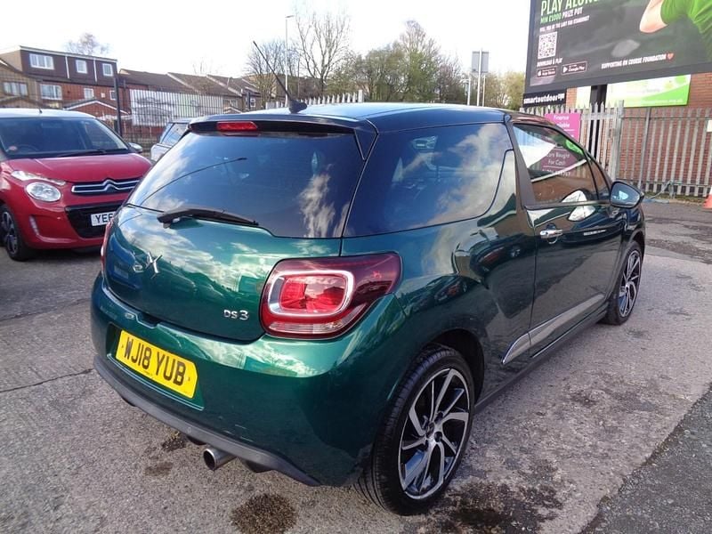 Used DS Automobiles DS3 Connected Chic 2018 Green Hatchback