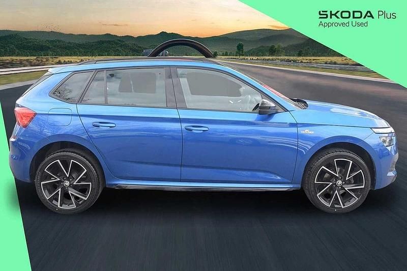 Used Skoda 110 R Monte Carlo 81 HP (59 kW) 2022 Race blue metallic Estate