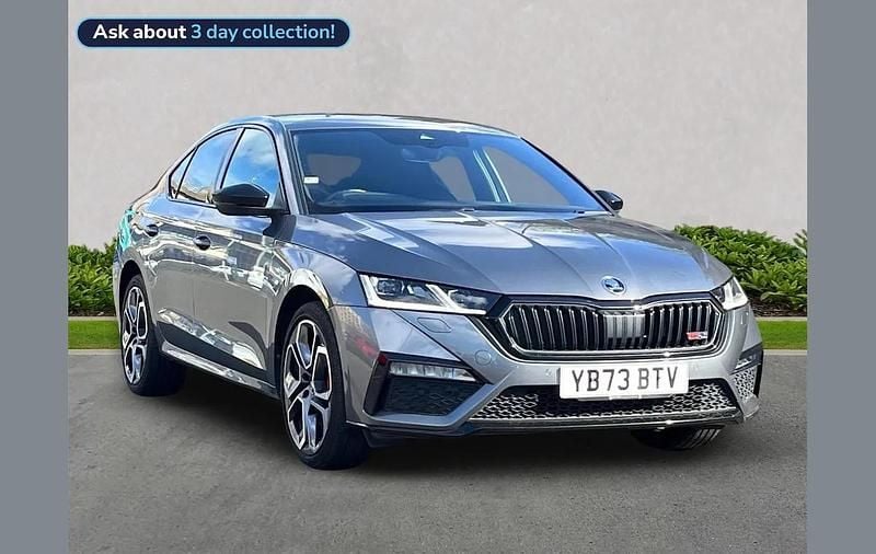 Used Skoda Octavia vRS 241 HP (177 kW) 2023 Grey Hatchback