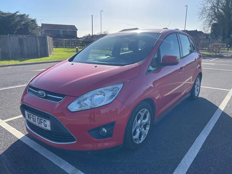 Used Ford C-MAX Zetec 115 HP (84 kW) 2011 Red MPV