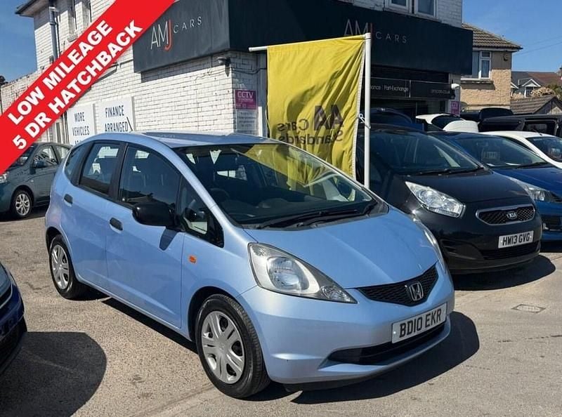 Begagnad Honda Jazz S 90 HK (66 kW) 2010 Blå Halvkombi