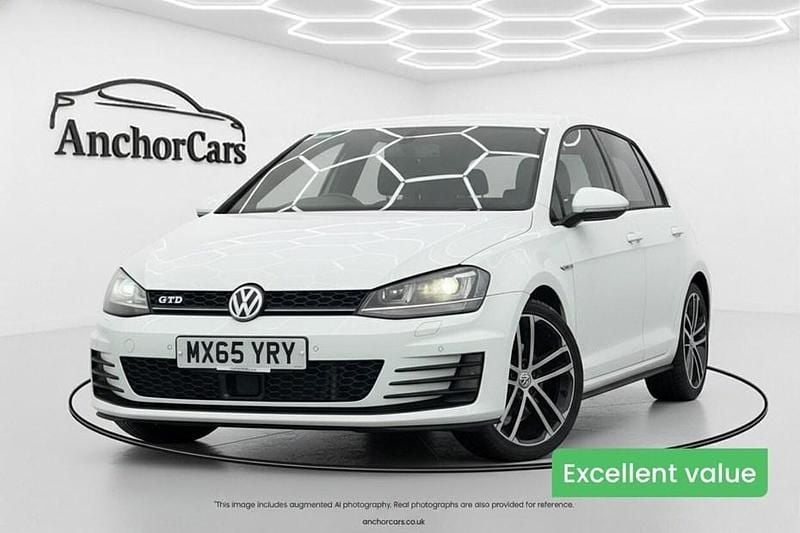 White Used 2015 VW Golf VII GTD Hatchback | £16,995 - Image 1/1