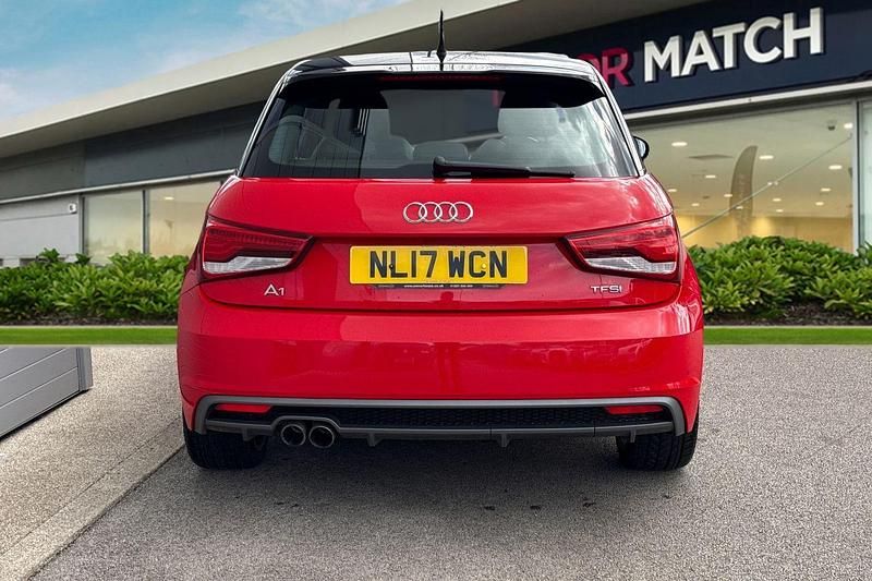 Used Audi A1 S-Line 150 HP (110 kW) 2017 Red Hatchback