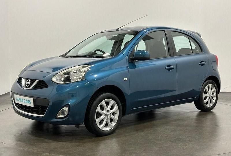 Used Nissan Micra Acenta 80 HP (58 kW) 2014 Blue Hatchback