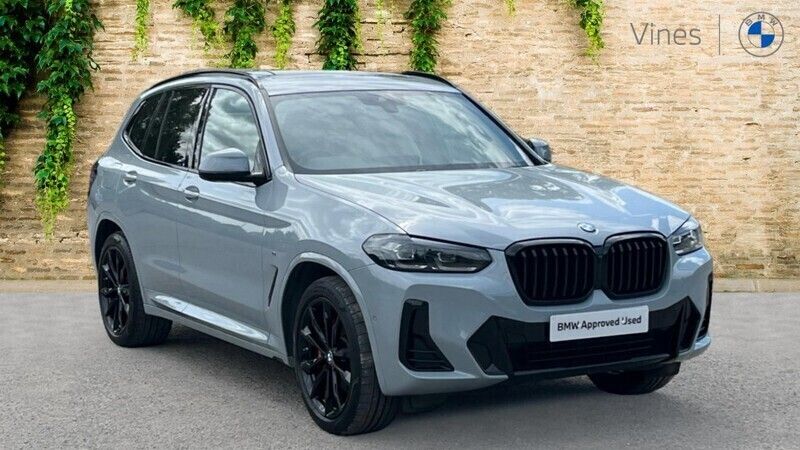 Grey Used 2022 BMW X3 M Sport SUV | £37,700 (A bit pricey) - Image 1/4