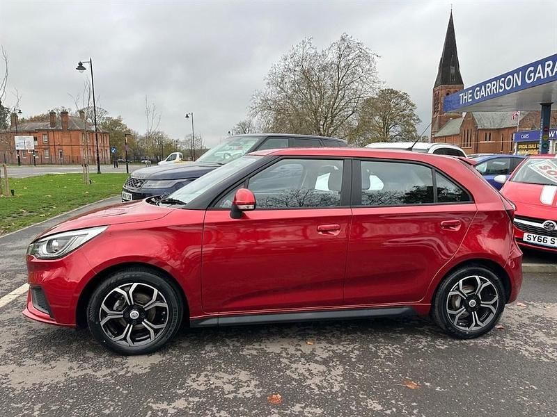 Used MG MG3 Excite 106 HP (77 kW) 2018 Red Hatchback