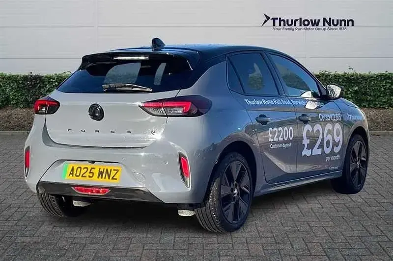 Used Vauxhall Corsa-e 100 kW (136 HP) 2025 Graphic grey Hatchback