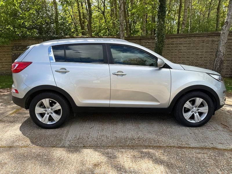 Usado Kia Sportage 115 HP (84 kW) 2013 Prateado SUV