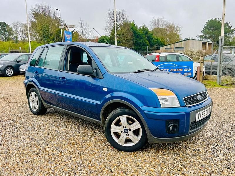Used Ford Fusion Zetec 2010 Blue Hatchback