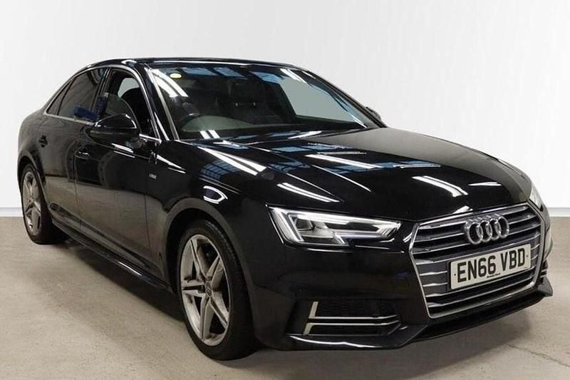 Black Used 2017 Audi A4 S-Line Sedan | £11,495 (Good price) - Image 1/1