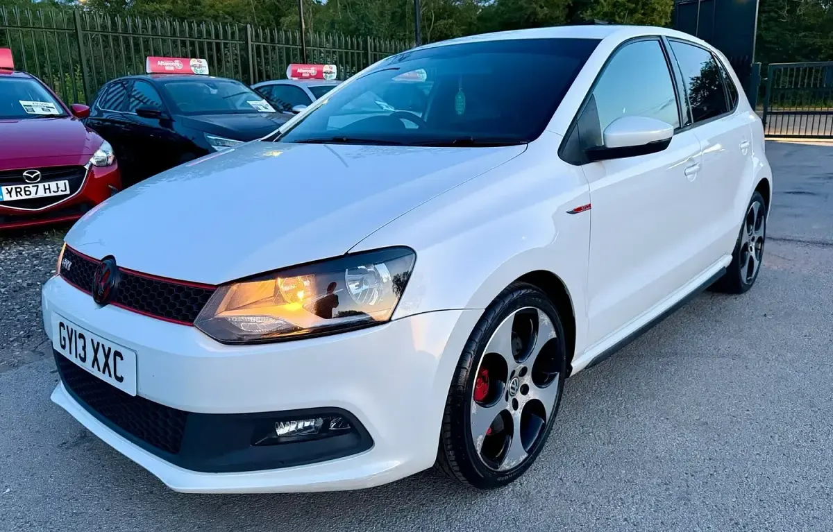 Used VW Polo GTI 180 HP (132 kW) 2013 White Hatchback