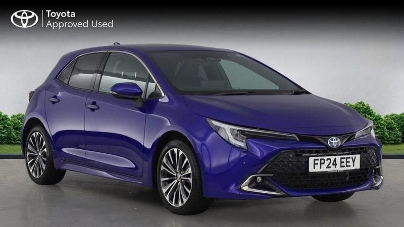 Juniper blue Used 2024 Toyota Corolla Design Hatchback | £23,844 - Image 1/4