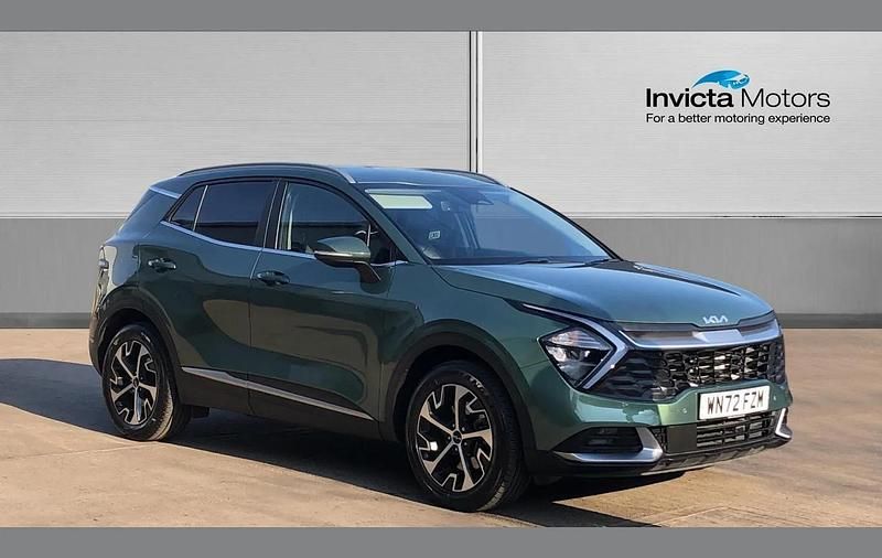 Used Kia Sportage 226 HP (166 kW) 2022 Green SUV