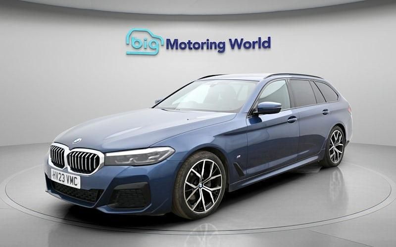 Used BMW 520 M Sport 190 HP (139 kW) 2023 Blue Estate