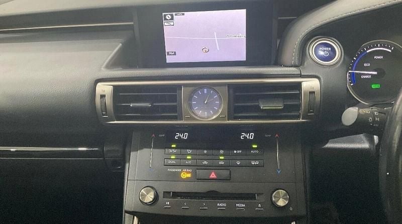 Used Lexus IS300h Sport Line 223 HP (164 kW) 2016 Grey Sedan