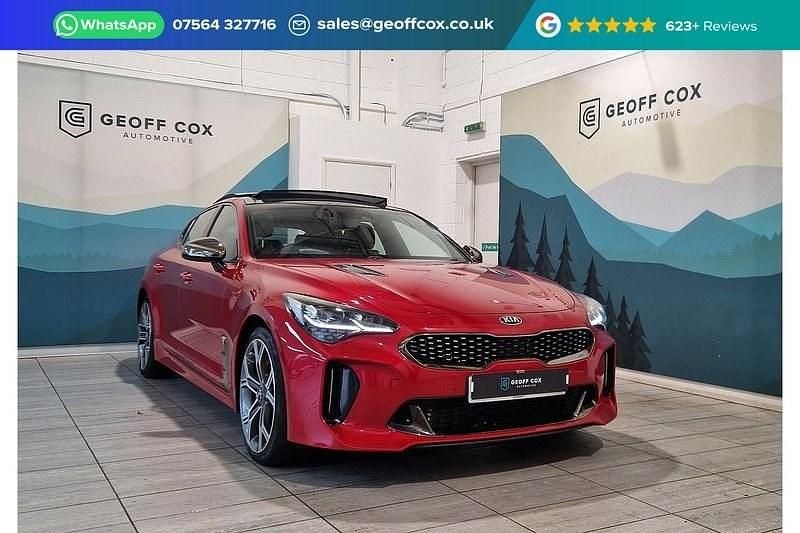 Red Used 2019 Kia Stinger Hatchback | £25,490 (Fair price) - Image 1/3
