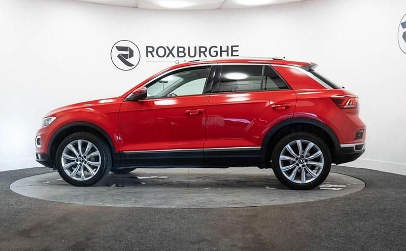 Used VW T-Roc SEL 150 HP (110 kW) 2020 Red SUV