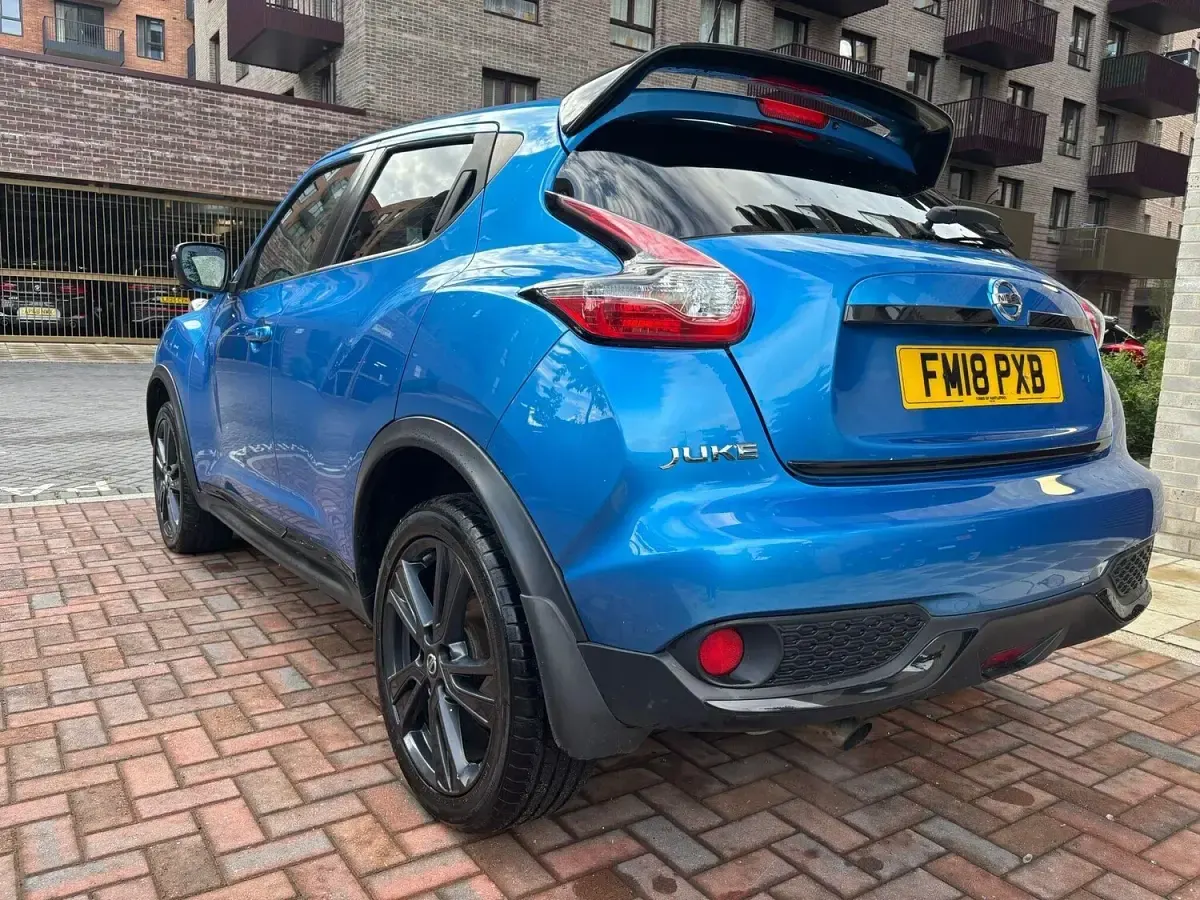Used Nissan Juke Tekna 2018 Blue SUV