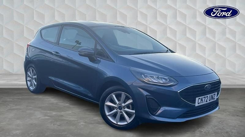 Used Ford Fiesta Trend 100 HP (73 kW) 2022 Blue Hatchback