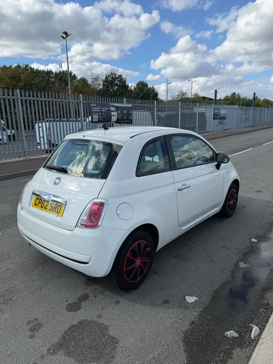 Used Fiat 500 Pop 69 HP (50 kW) 2013 White Hatchback