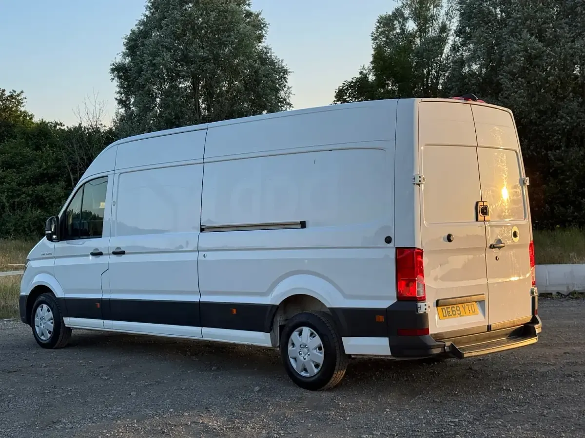 Used MAN TGE 140 HP (102 kW) 2019 White Van