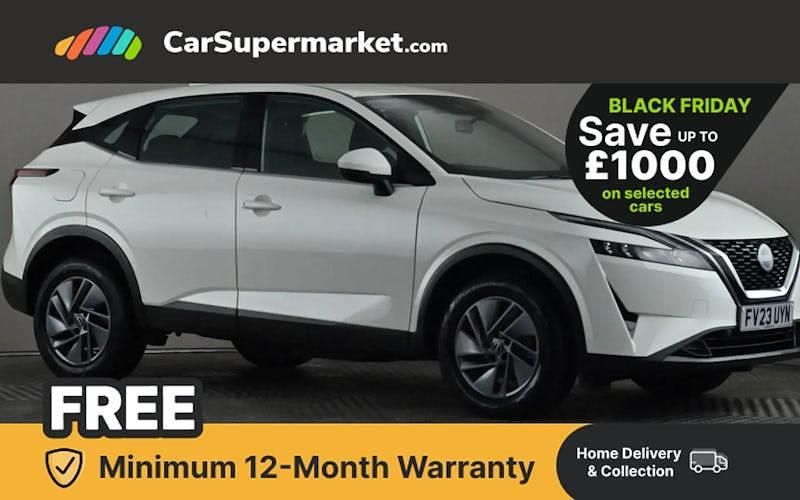 White Used 2023 Nissan Qashqai Acenta Premium SUV | £16,597 (Super price) - Image 1/3