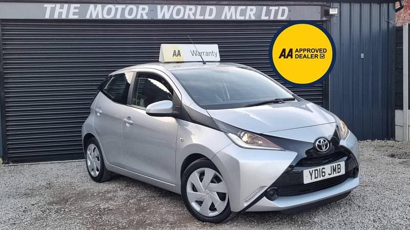 Silver Used 2016 Toyota Aygo X-play Hatchback | £5,490 (Good price) - Image 1/3