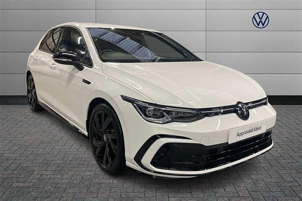 White Used 2024 VW Golf VIII Black Edition Hatchback | £23,879 (Super price) - Image 1/4