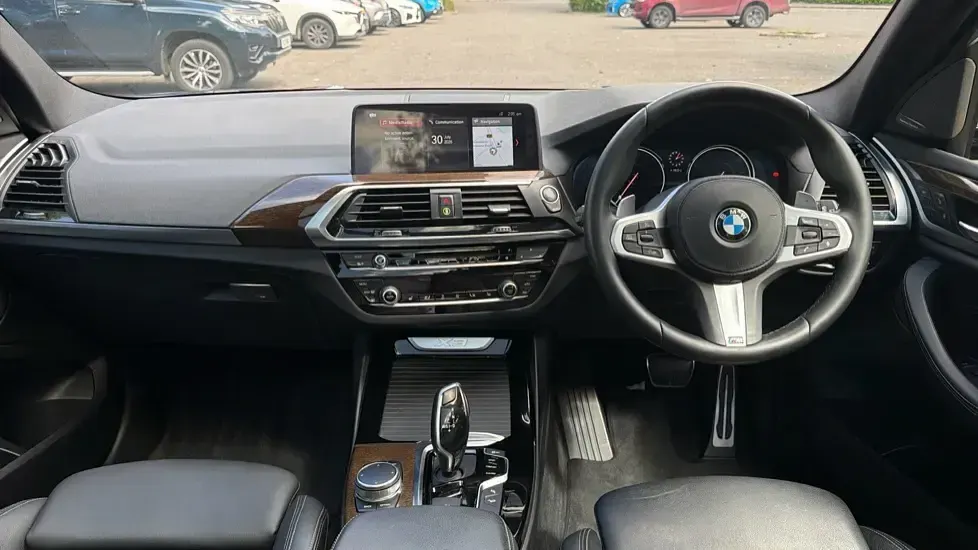 Used BMW X3 M Sport 261 HP (191 kW) 2018 Blue SUV