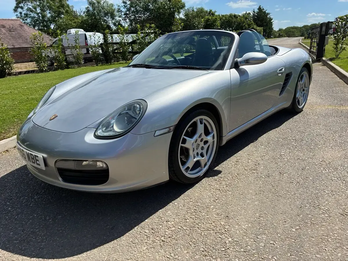 Used Porsche Boxster 245 HP (180 kW) 2007 Silver Cabriolet