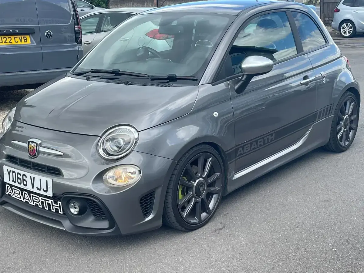 Used Abarth 595 Turismo 165 HP (121 kW) 2016 Grey Hatchback
