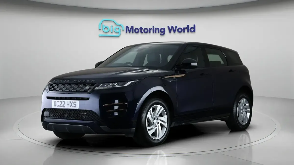 Used Land Rover Range Rover evoque R-Dynamic 253 HP (186 kW) 2022 Blue SUV