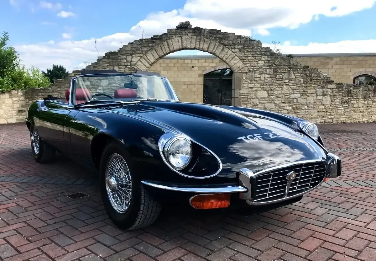 Used Jaguar E-Type 1973 Black Cabriolet